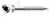 M10 X 90mm Particle Board Screws, Metric, Flat 6Lobe Torx(r) Drive, Nibs Under Head, Part Thread, A2 Stainless Steel, Art. 9047