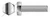 5/8"-18 X 4" Hex Tap Bolts, Full Thread, Stainless Steel