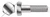 M5-0.8 X 65mm DIN 931 / ISO 4014, Metric, Hex Head Cap Screws Bolts, Part Thread, Titanium Grade 5