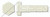 M12-1.75 X 75mm DIN 931, Metric, Hex Head Cap Screws Bolts, Part Thread, Nylon 6/6
