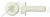 M10-1.5 X 16mm Hex Flange Bolts, Metric, 6Lobe Drive, Full Thread, Nylon 6/6