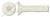 M10-1.5 X 55mm DIN 7991 / ISO 10642, Metric, Flat Head Socket Cap Screws, Polyamide