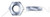 M6-1.0 DIN 439B, Metric, Hex Jam Thin Nuts, Class 4 Steel, Zinc Plated