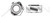 M16-2.0 DIN 929, Metric, Weld Nuts Hex, A4 Stainless Steel