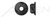 3/8"-24 All Metal Prevailing Torque Lock Nuts, Conical Automation Style Flanged Grade-G, Stover Alternative, Medium Carbon Steel, Phosphate Coated and Oiled, Black