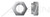2"-4.5 All Metal Prevailing Torque Lock Nuts, Collar Style Grade-C, Stover Alternative, Medium Carbon Steel, Cadmium Plated and Waxed