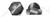 3/8"-16 Acorn Cap Dome Nuts, Closed End, Low Crown, Steel, Black Zinc