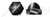 #10-32 Acorn Cap Dome Nuts, Closed End, Low Crown, Steel, Black Oxide