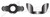 #8-32 Wing Nuts, Type "D", Stamped, Steel, Black Oxide