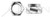 1/2"-20 Flex Type Lock Nuts, Light Hex, Full Height, Stainless Steel