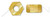 5/8"-11 Hex Heavy Nuts, Brass