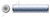 M20 X 100mm DIN 7 Type A, Metric, Solid Dowel Pins, AISI 303 Stainless Steel (18-8)