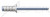 3/16", Grip=0.125"-0.312" Multigrip Rivets, Aluminum Body / Steel Pin, Countersunk External, Zinc Plated Pin