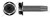 1/4"-20 X 1-1/2" Thread-Cutting Screws, Type "F", Hex Indented Washer Head, Steel, Black Oxide