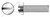 #10-24 X 1/4" Machine Screws, Round Slot Drive, Full Thread, Stainless Steel