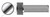 #10-32 X 9/16" Thumb Screws, Knurled Head, Stainless Steel