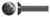 1/4"-20 X 3/8" Machine Screws, Flat Undercut Phillips Drive, 82 Degree Countersink, Full Thread, Steel, Black Zinc
