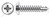 M5.5 X 60mm DIN 7504 Type M, Metric, Self-Drilling Screws, Pan Pozidriv Alternative Drive, A2 Stainless Steel