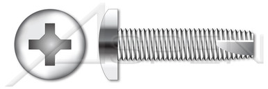 #6 x 3/8 Thread Cutting Screw Phillips Pan Head Type 23 Nickel Plated