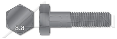 M14-2.0 x 110mm DIN 931 Class 10.9 Zinc Finish Hex Cap Screw