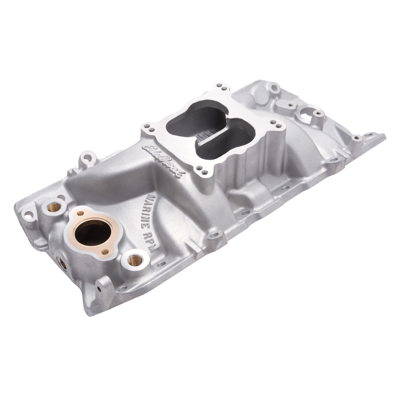 Edelbrock 2561 4BBL, BBC Oval Port Marine Intake Manifold