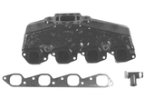 Mercruiser OEM V8, BBC (7.4L, 8.2L) "Wet Joint" Exhaust Manifold. Years 1986-current.