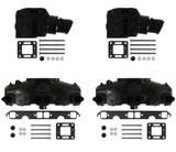 Mercruiser V8, SBC (5.0L, 5.7L) "Wet Joint" Exhaust Kit. Years 1986-2001.