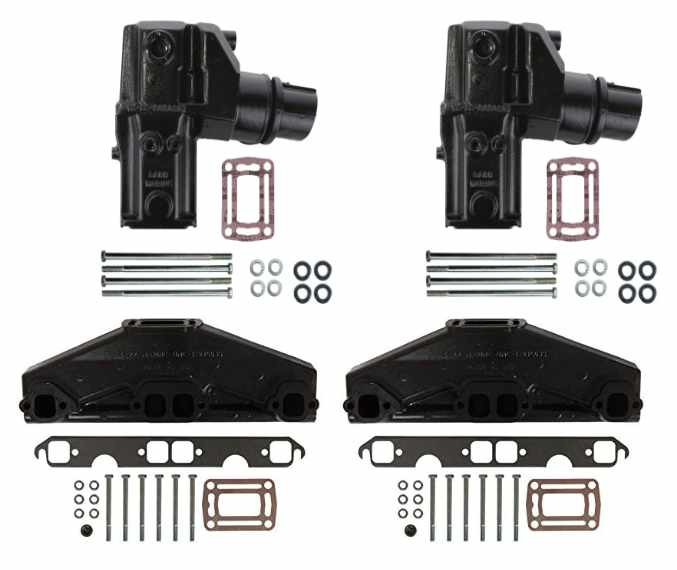 5.0L, 5.7L Volvo Penta Exhaust Manifold & Elbow Kit. Years 2002present