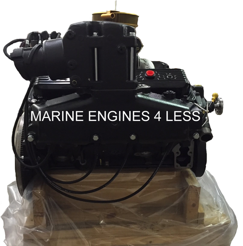 New 5.7L Pre-Vortec Marine Extended Base Engine with Exhaust (replaces years 1987-1995)