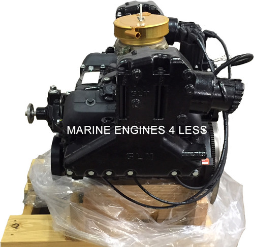 Remanufactured 4.3L Vortec Marine Extended Base Engine With Exhaust (Replaces 1996-present)