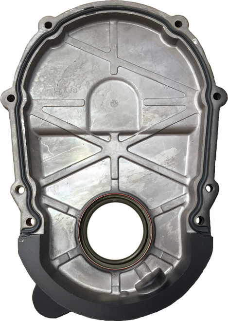 New OEM 7.4L, 454 & 8.2L, 502 Marine Aluminum Timing Cover - Mercruiser 845610T, 850459