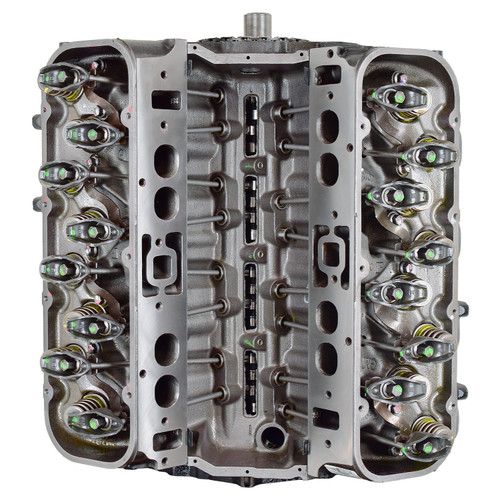 7.4L GEN IV Marine Engine Longblock. Topview.