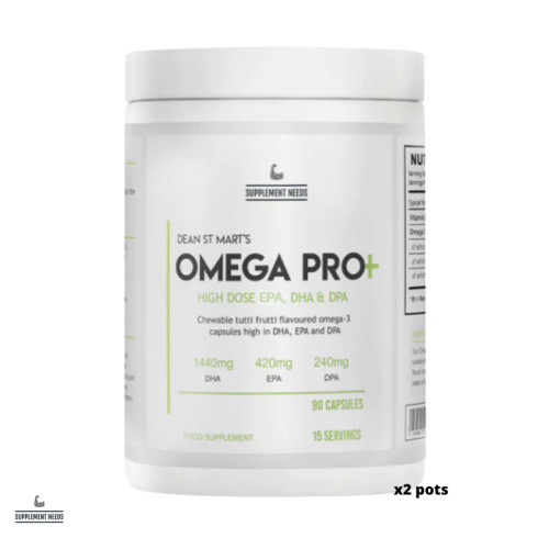 supplement needs omega pro chewable caps