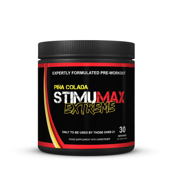 Prepare for the EXTREME pre workout experience! Rick decided it was time for a step up from the well renowned StimuMAX Black Edition. This new blend takes your workouts to new heights with an infusion of the potent bitter orange extract. Based on the feedback from our athletes this will take your workouts to the next level and become a staple for your heavy sessions.

Don't settle for ordinary. Go Extreme.

Serving Size: 1 scoop (13g)