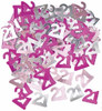 21st Birthday Pink Glitz Foil Confetti