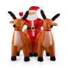 1.4m Santa, Sleigh & Reindeer Hire