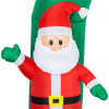 2.4m Inflatable Santa & Snowman Arch Hire