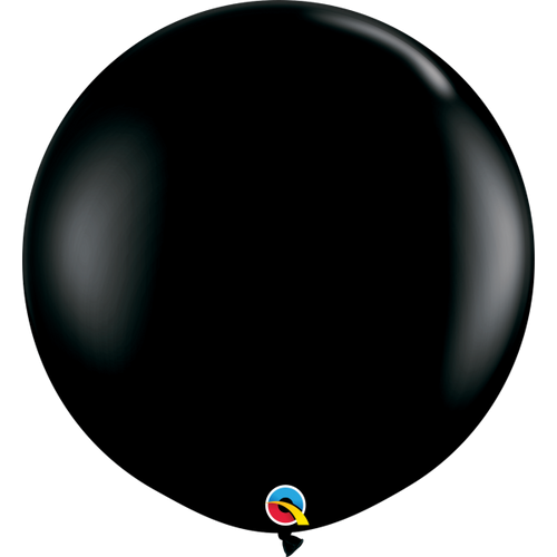 Qualatex 3' Fashion Onyx Black (Opaque) Balloon