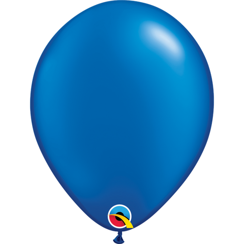 Qualatex 11" Radiant Pearl Sapphire Blue (Opaque) Balloon