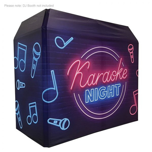 Karaoke Lightweight DJ Booth Hire