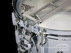 1961 Rogers Dynasonic Snare Drum Bread Butter Lugs Cleveland 6.5 x 14