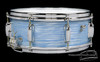1960s Slingerland Artist Model Vintage Snare Drum BLUE RIPPLE PEARL : 5 x 14