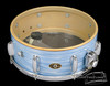 1960s Slingerland Artist Model Vintage Snare Drum BLUE RIPPLE PEARL : 5 x 14