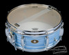 1960s Slingerland Artist Model Vintage Snare Drum BLUE RIPPLE PEARL : 5 x 14