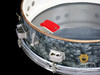 1960s Ludwig Downbeat Model Snare Drum BDP Black Diamond : 4x14 **SOLD**