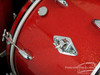 1950s Gretsch Broadkaster 'Name Band' Outfit 3-Ply Drum Kit Red Sparkle