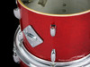 1950s Gretsch Broadkaster 'Name Band' Outfit 3-Ply Drum Kit Red Sparkle