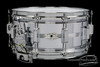 1970 Rogers Dynasonic Snare Drum Vintage Chrome / Brass : 6.5 x 14