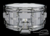 1970 Rogers Dynasonic Snare Drum Vintage Chrome / Brass : 6.5 x 14