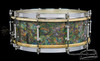 1928-1930 Ludwig Standard Model  Rainbow Pearl / Peacock I Snare :  5 x 14  